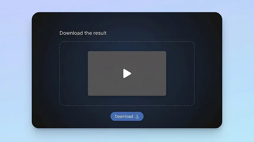 Download the result