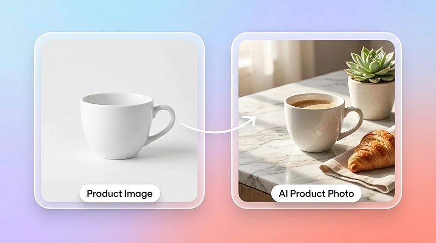 Generative AI Product Photography from One Image