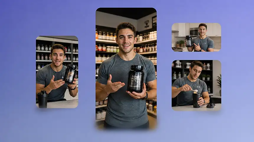 Make UGC-style recommendations with AI presenters