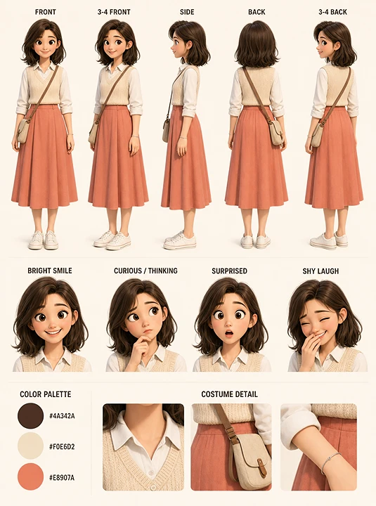 Image Ref 2: Dialogue Scene Comparison