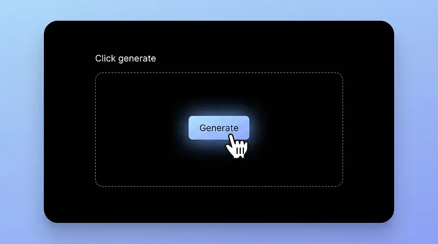 Click generate