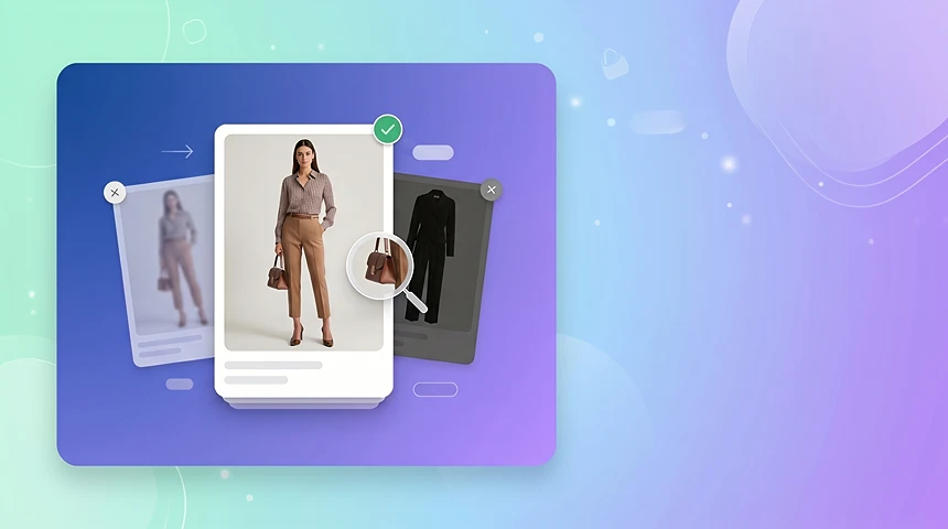 Product or Outfit Clearly Visible