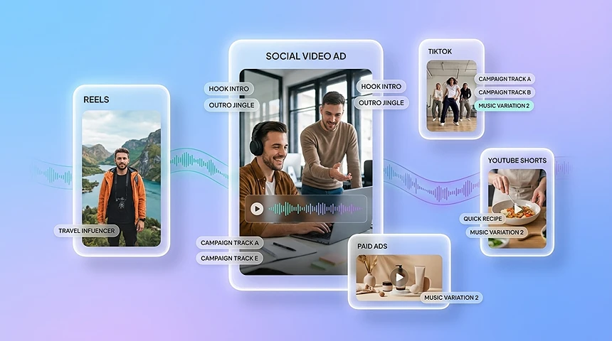 AI Music Generator for Ads and Social Media
