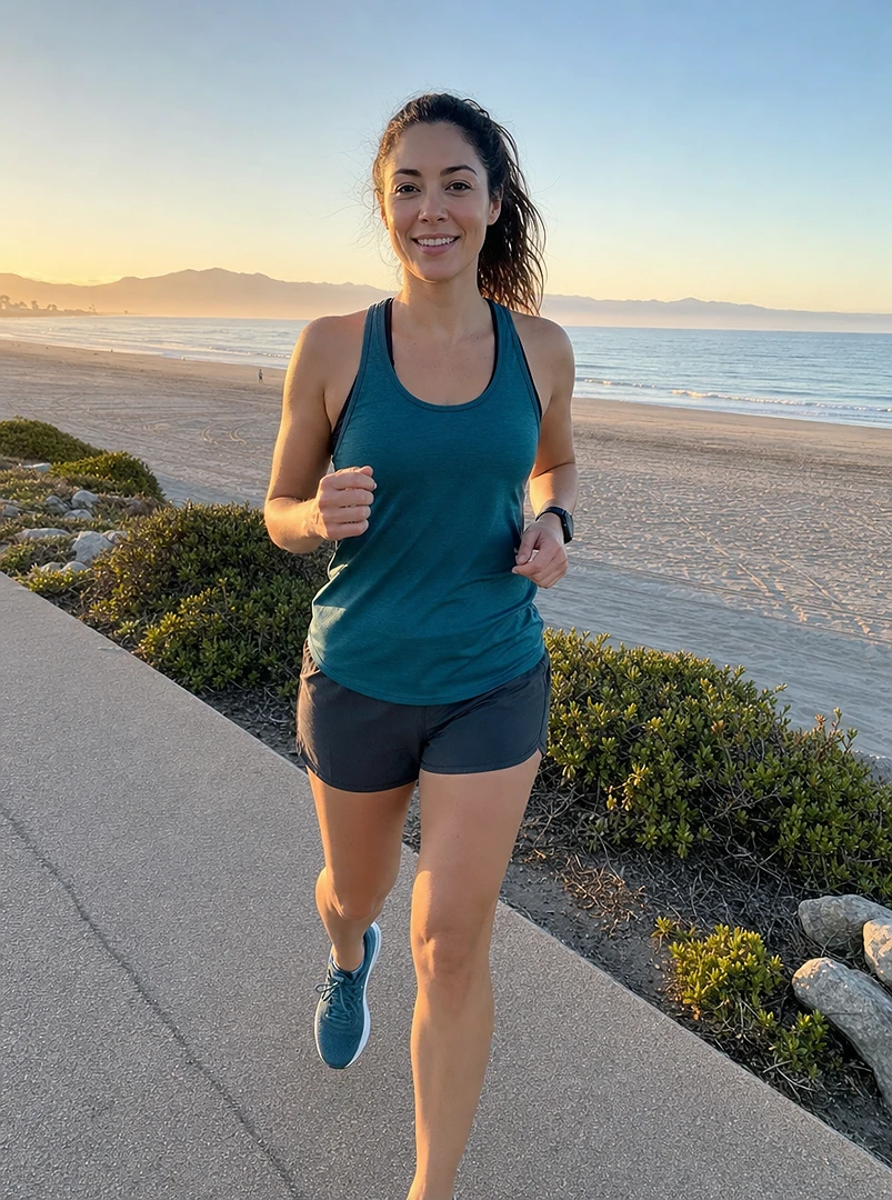 Image ref 1: Beach Runner Lifestyle UGC