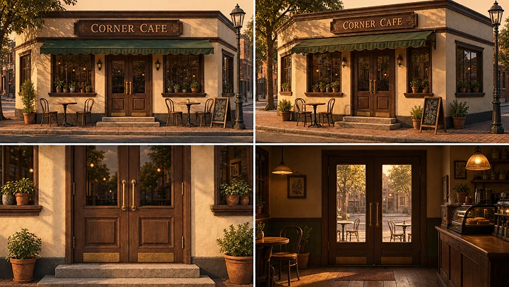 Image Ref 3: Dialogue Scene Comparison
