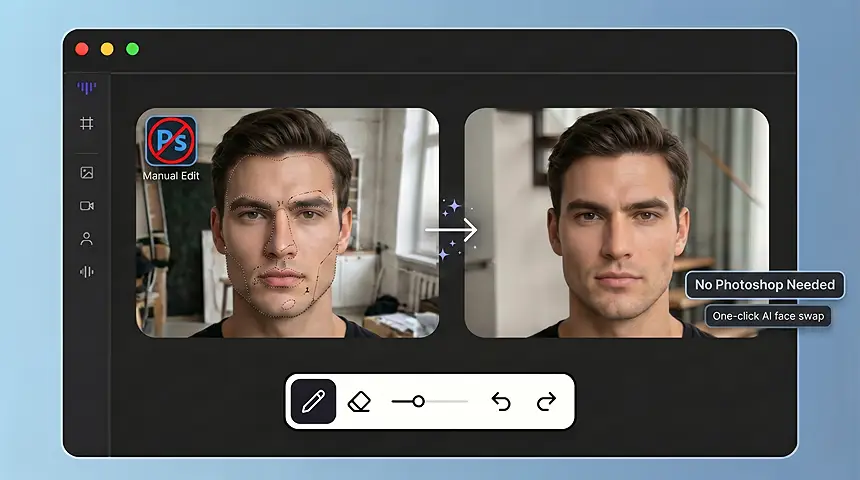Realistic Image Face Swap