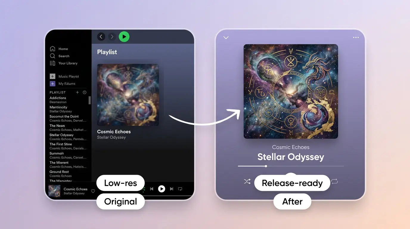 AI Album Cover Generator benefit illustration 2
