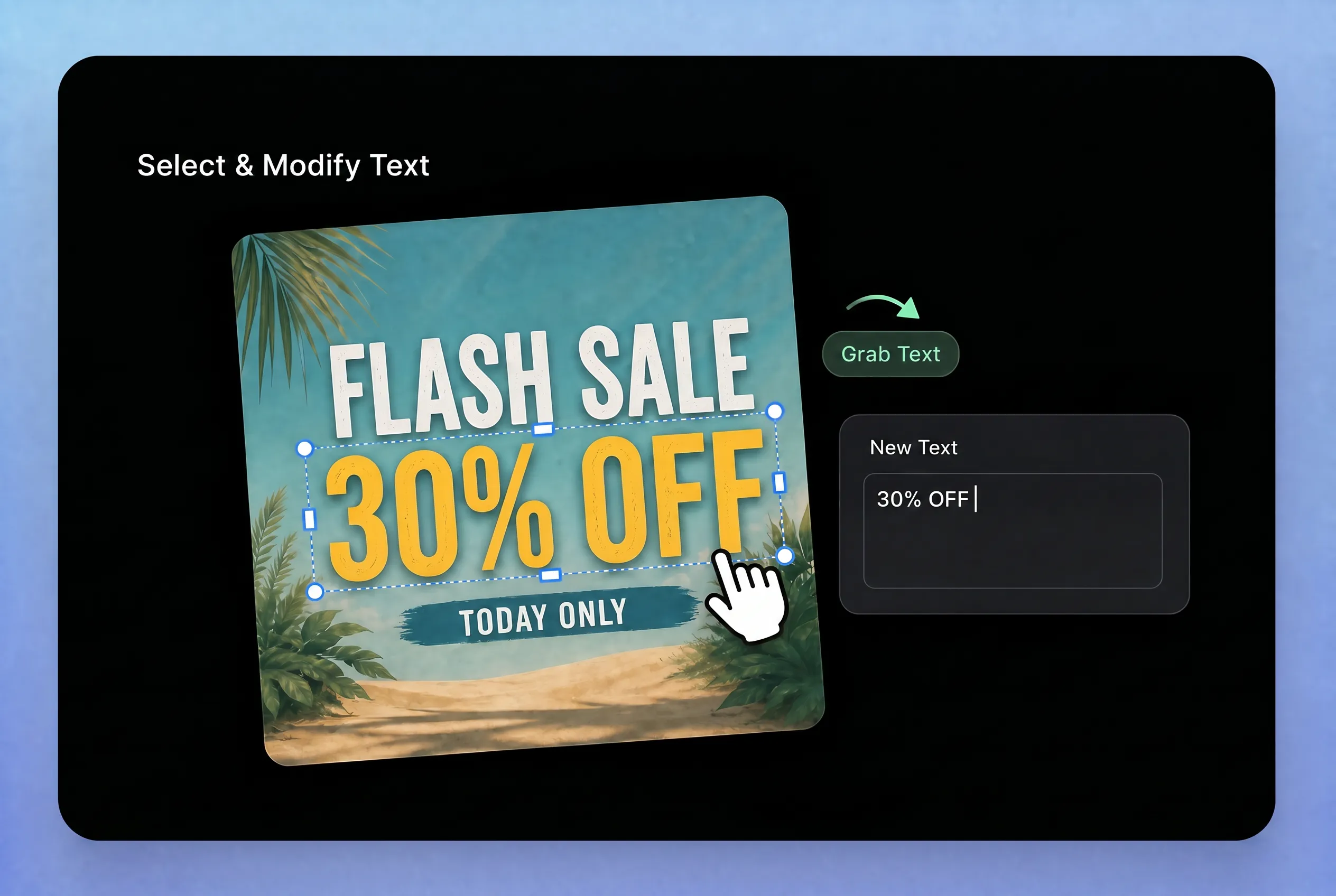Select & Modify Text