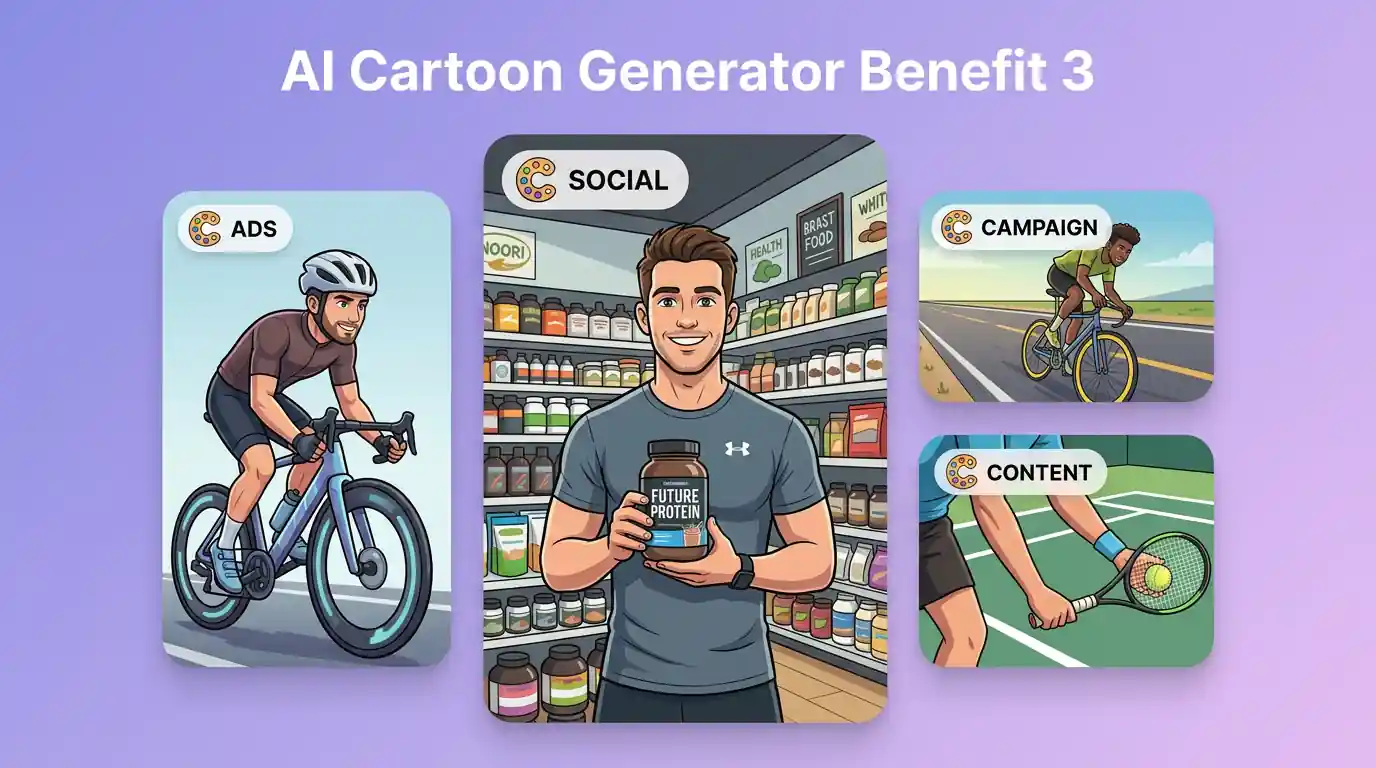 AI Cartoon Generator benefit illustration 3