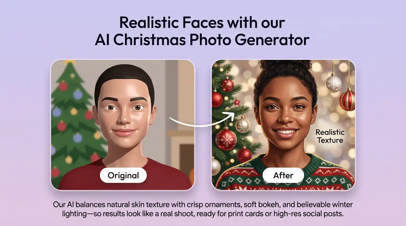 AI Christmas Photo Generator benefit illustration 2
