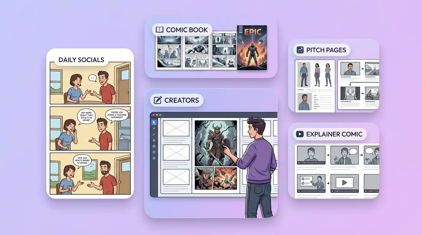 AI Comic Generator benefit illustration 3