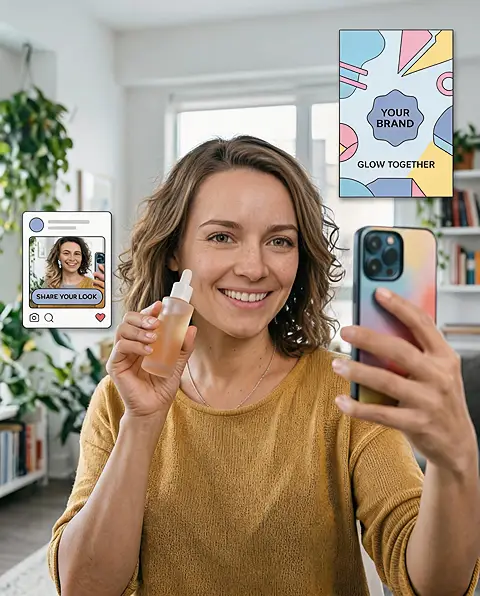 Customer Selfie Campaign result