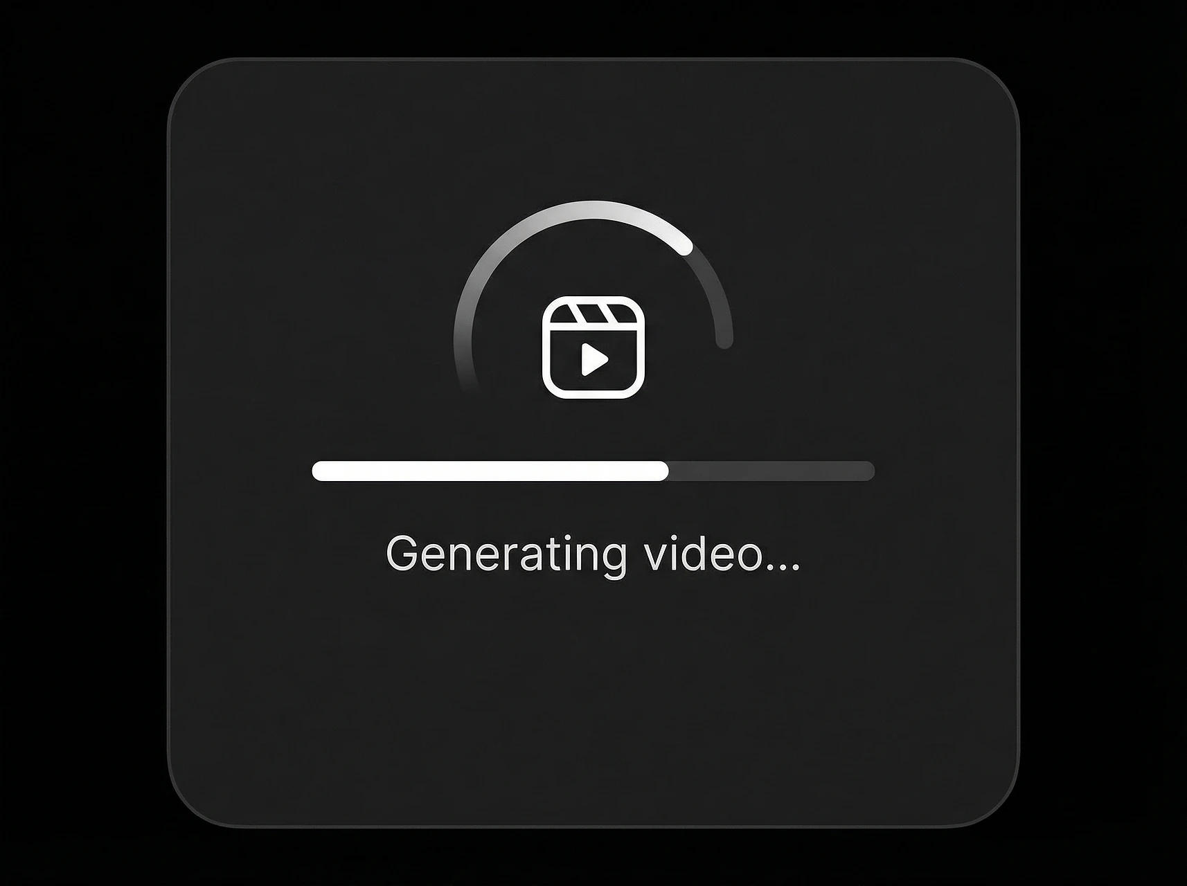 Gemini Omni AI video generation in progress