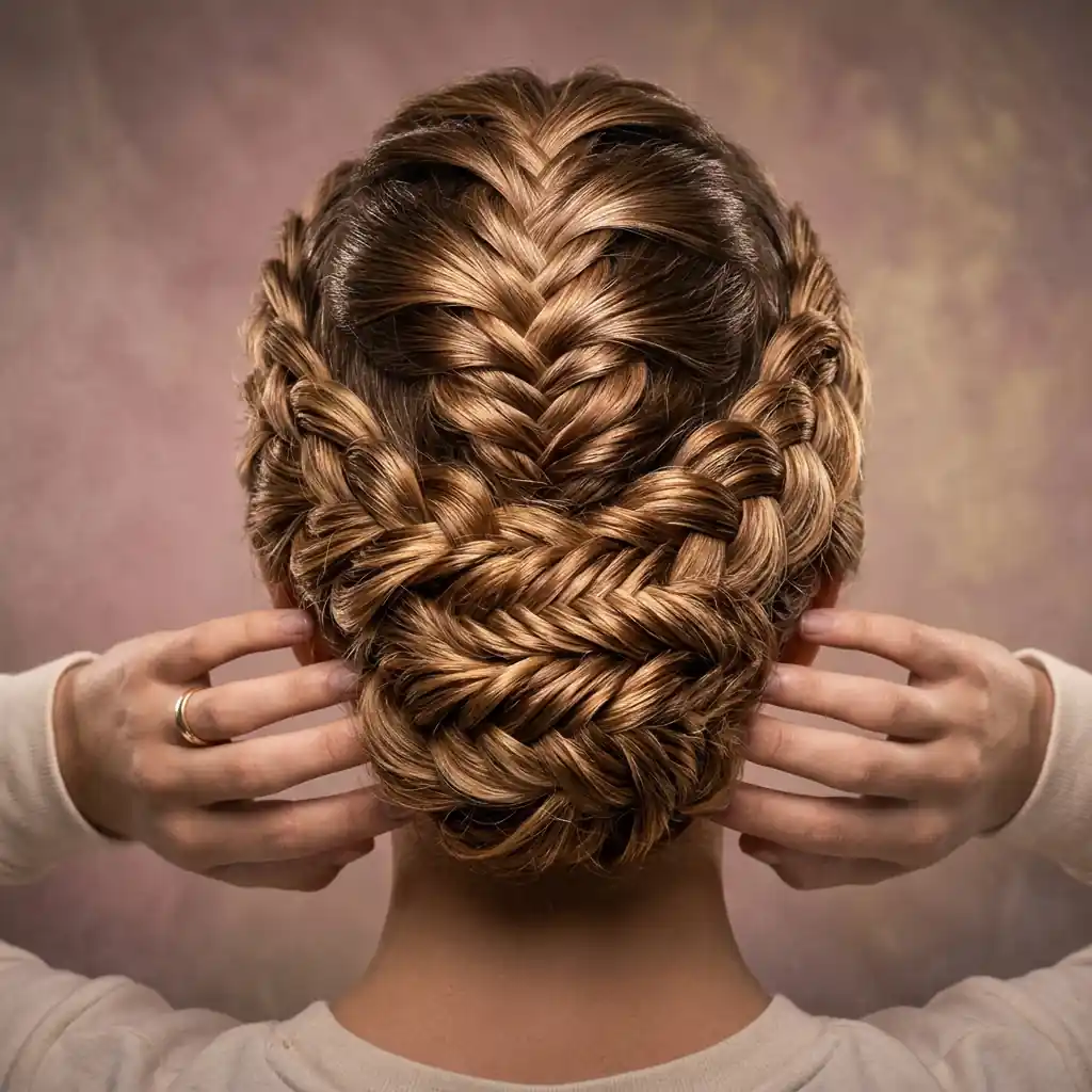 Example result AI Hairstyle Generator