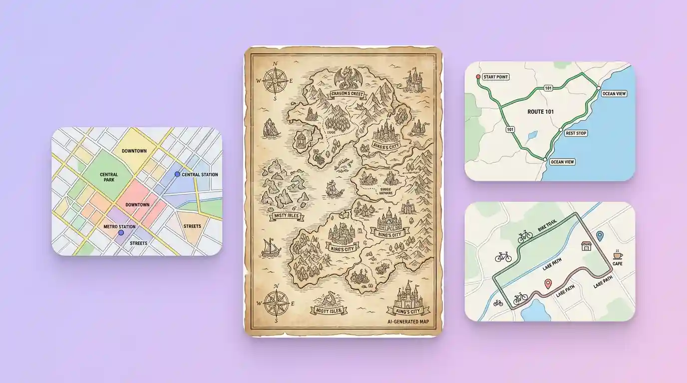 AI Map Generator benefit illustration 1
