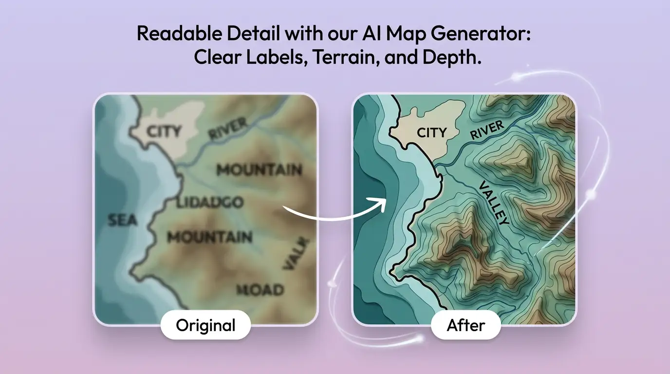 AI Map Generator benefit illustration 2