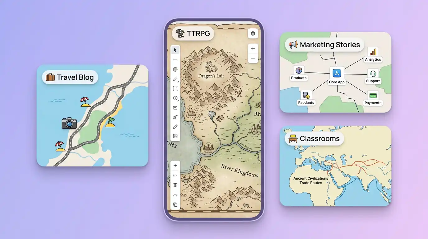 AI Map Generator benefit illustration 3