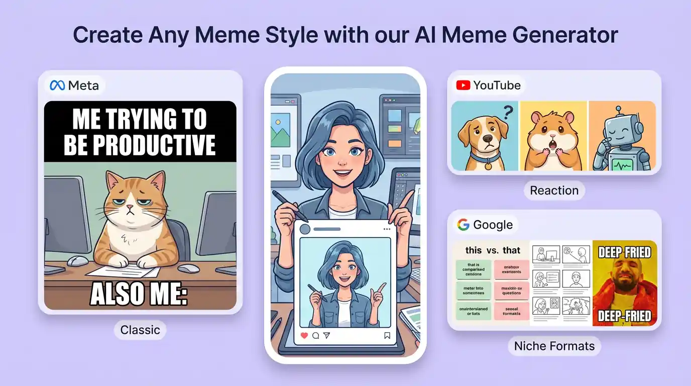 AI Meme Generator benefit illustration 1