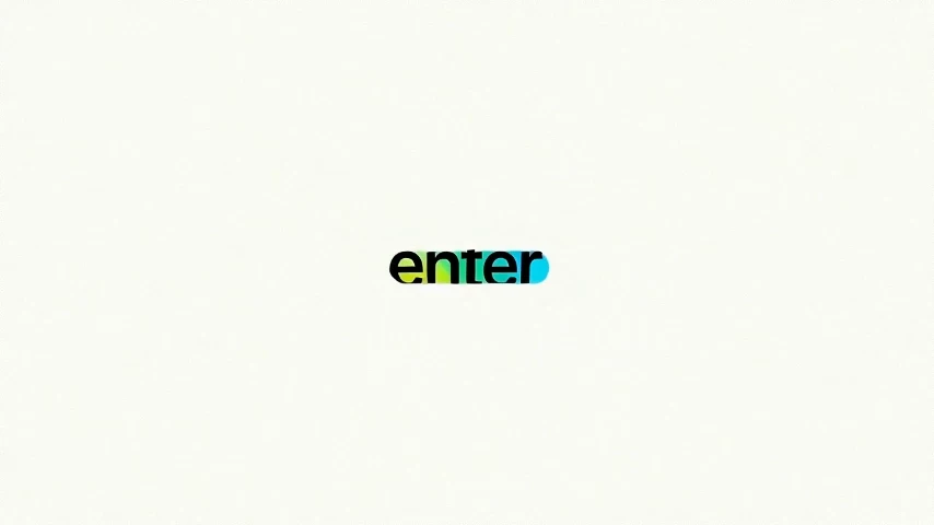 Kinetic typography resolving into a product message