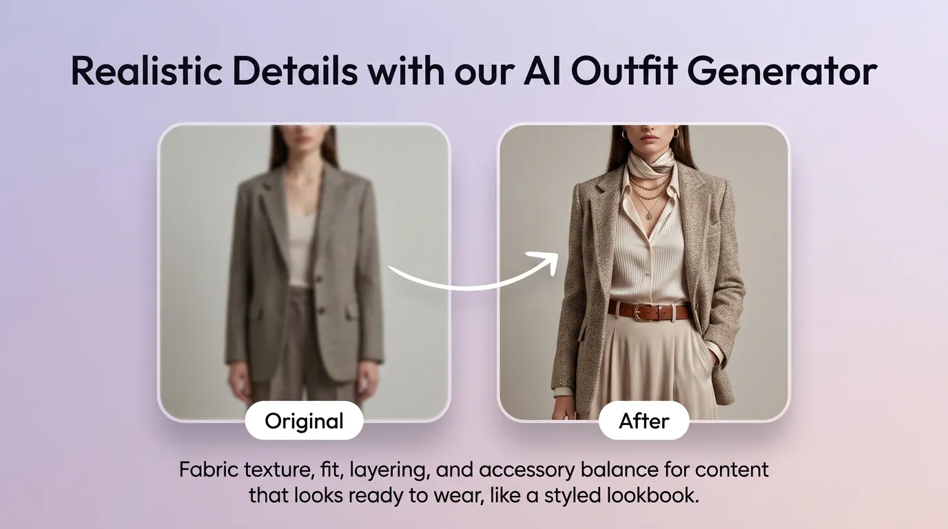 AI Outfit Generator benefit illustration 2