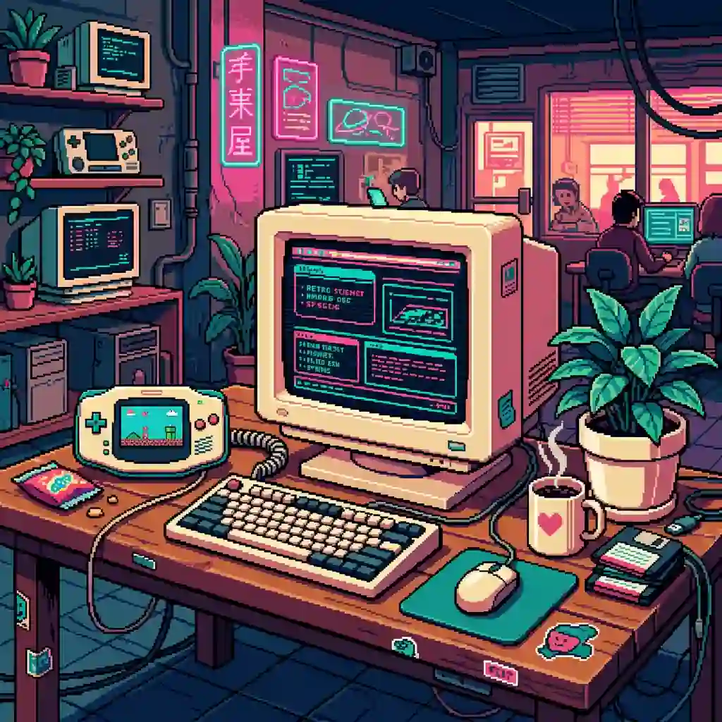 Example result AI Pixel Art Generator
