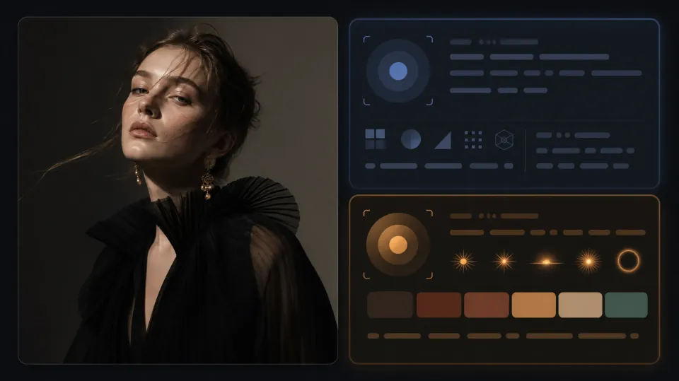 Canvas Agent returning Content and Visual Style sections from a selected image