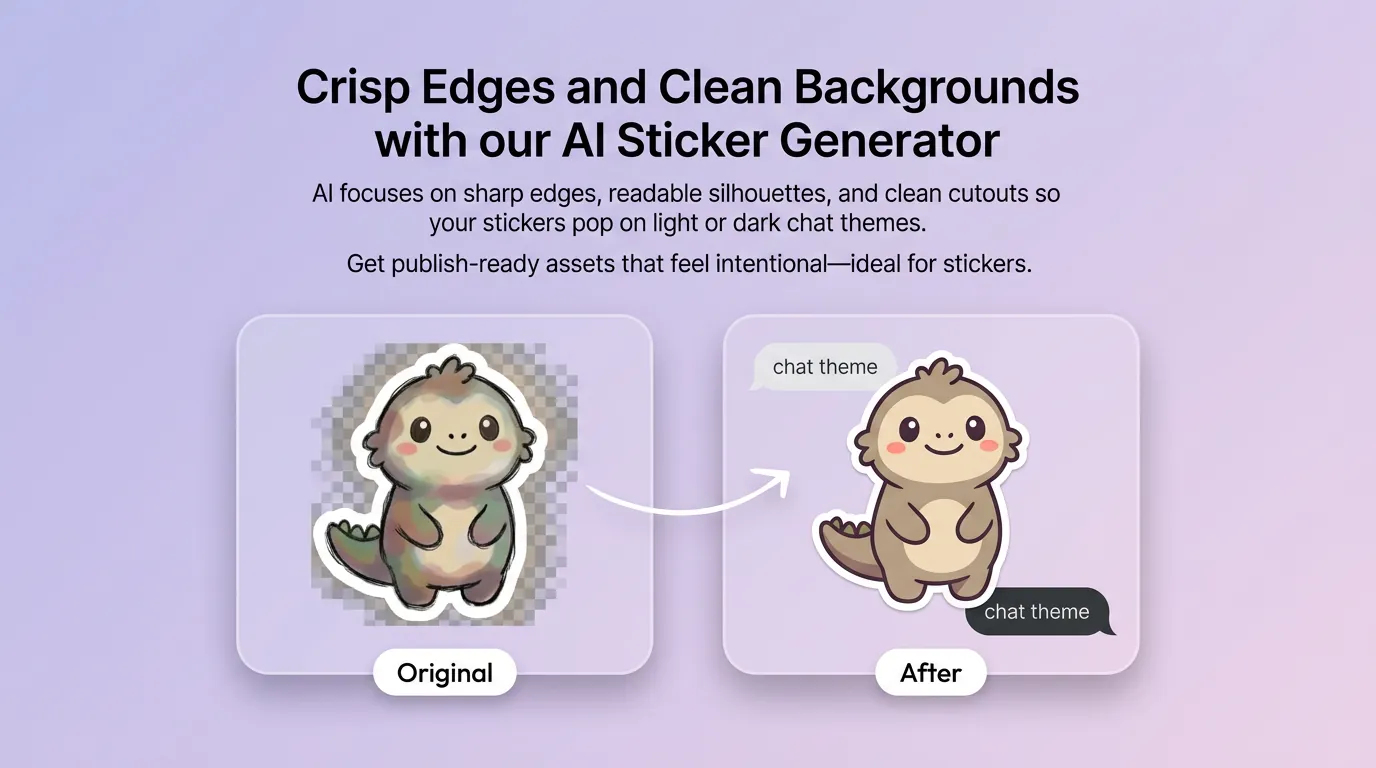 AI Sticker Generator benefit illustration 2