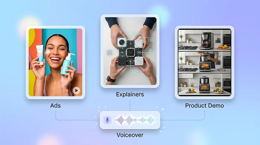 AI Voice Generator for Ads and Explainers