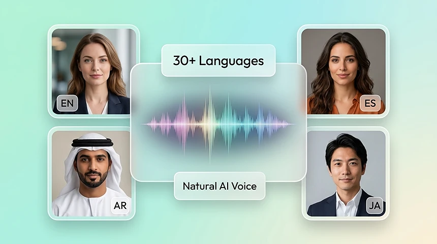 AI Voice Generator with Natural AI Voices in Multiple Languages