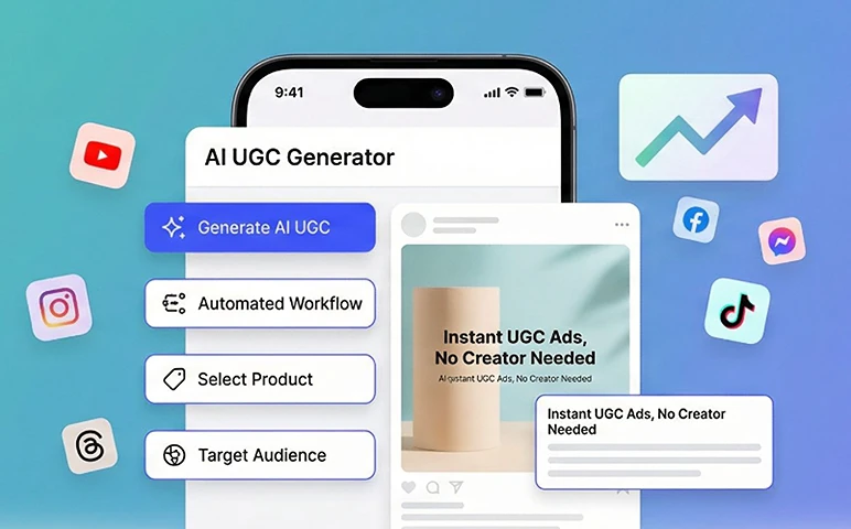 Performance Marketers - Create more UGC ad variations to find winners faster. - AI UGC Video Generator Target Audience