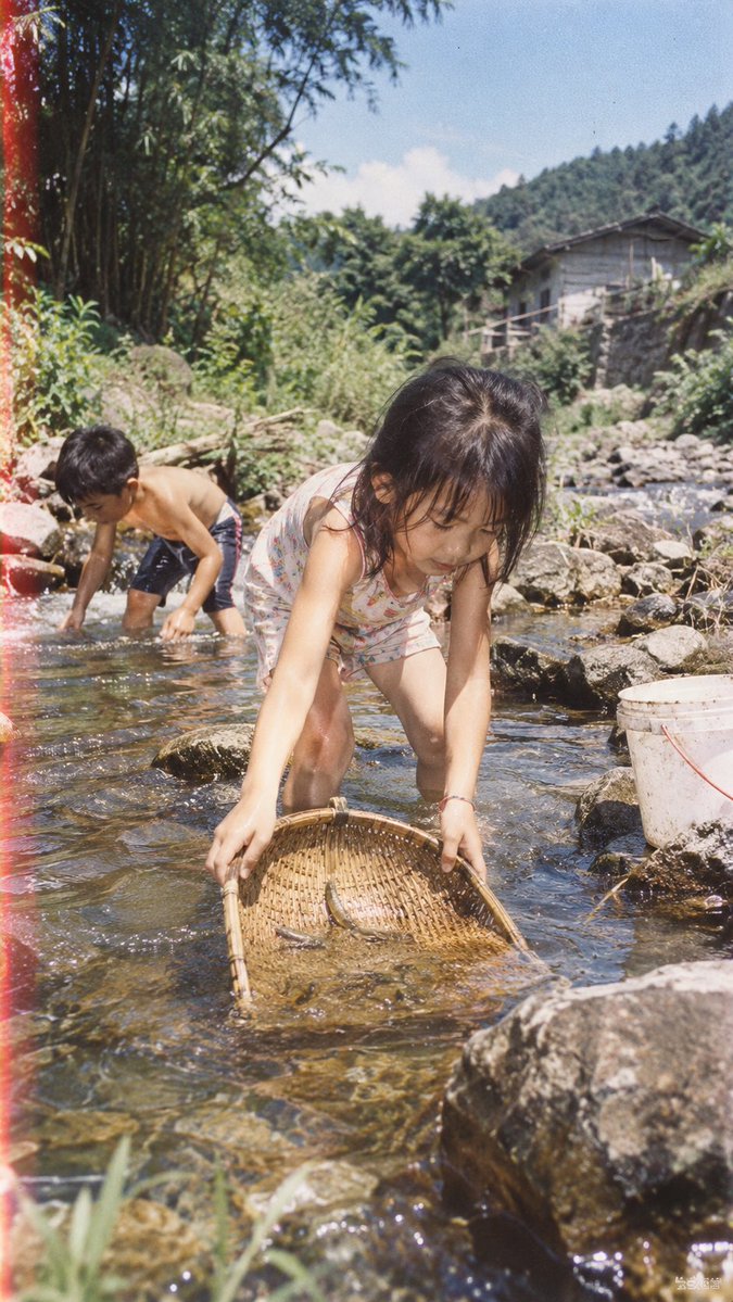 90s Chinese Childhood Photo Prompt