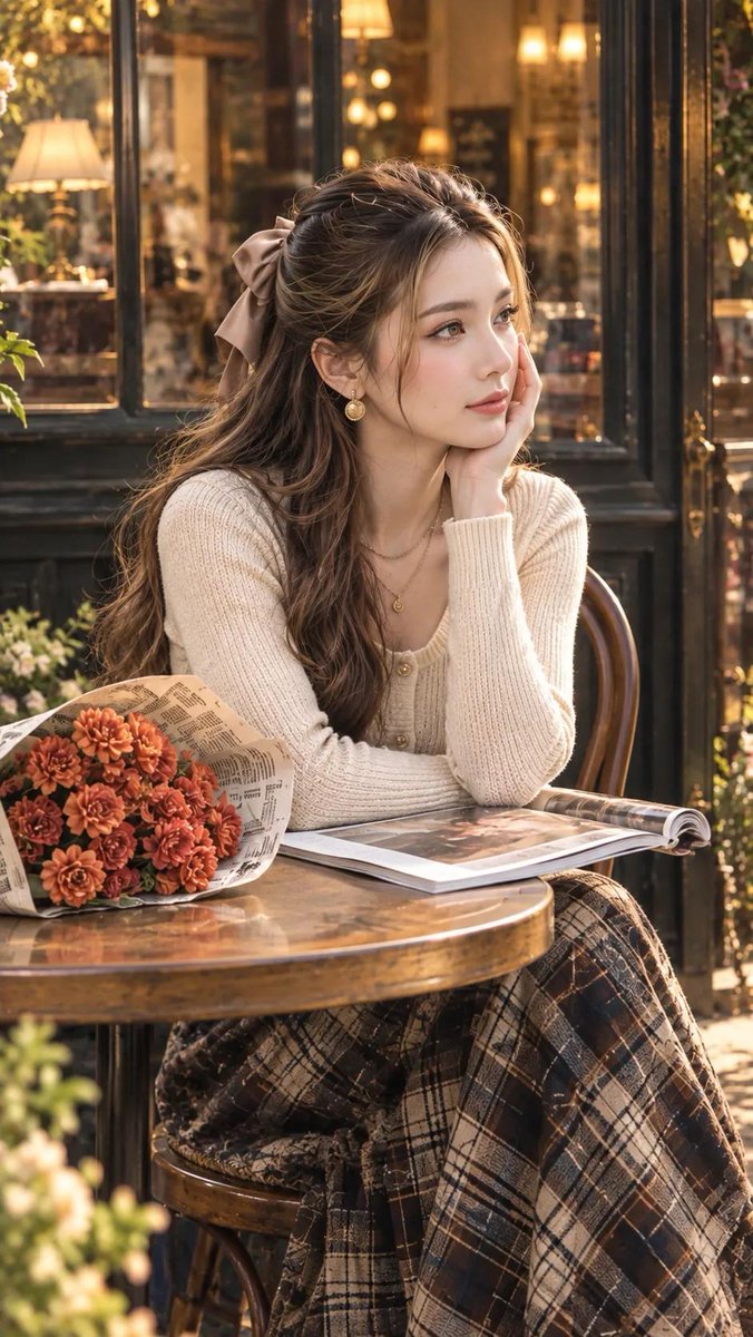 GPT Image 2 Prompt: Paris Cafe Portrait