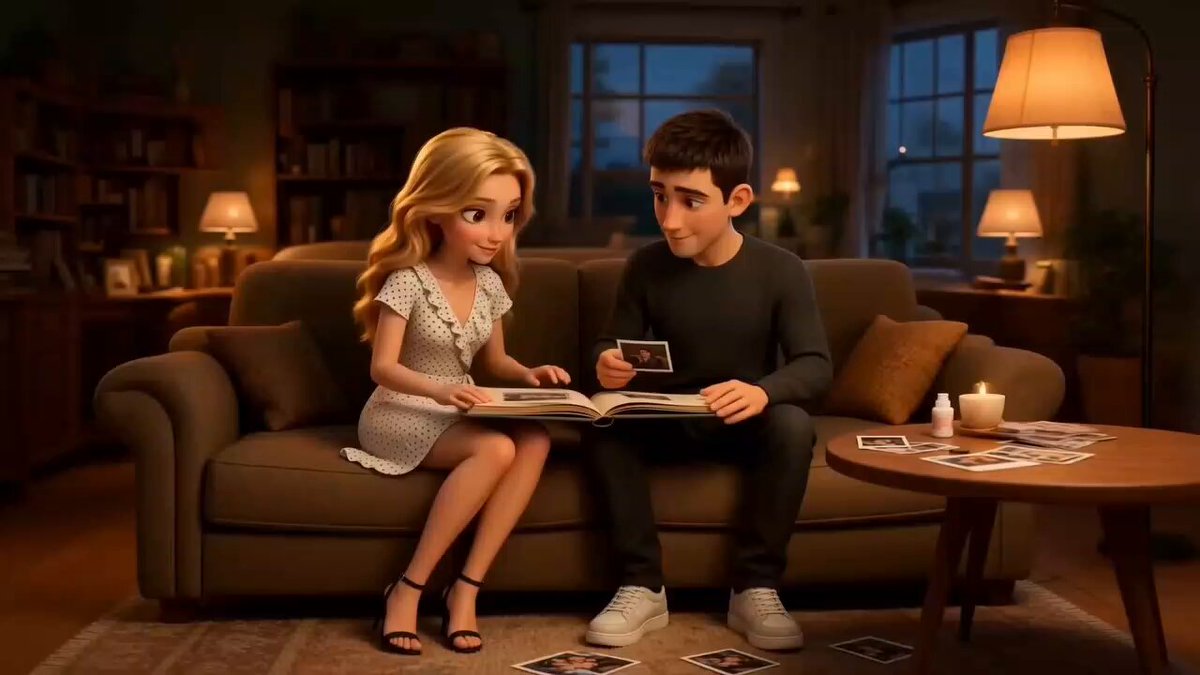 Family Scrapbook 3D Animation
