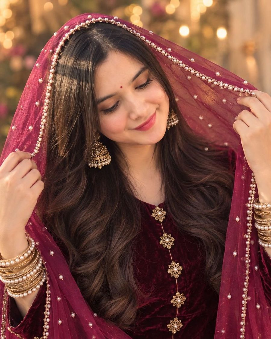 South Asian Selfie Mirror Prompt
