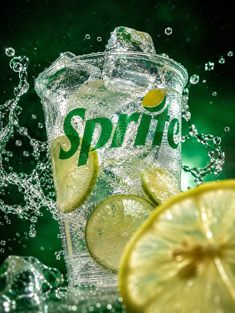 Macro Sprite 飞溅广告