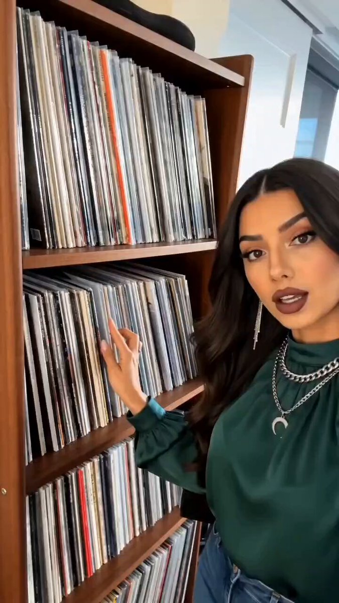 Vinyl Record Vlog Scene