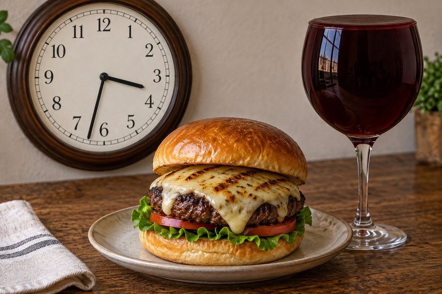 Analog Clock and Burger Benchmark