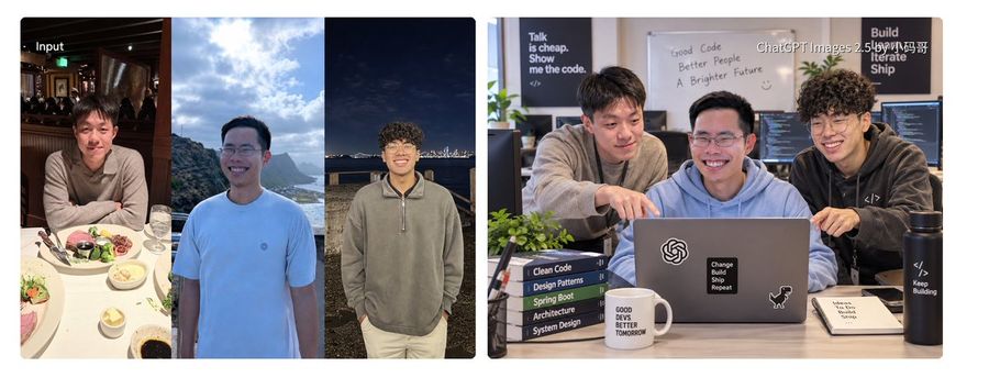 Developer Image Consistency Collage