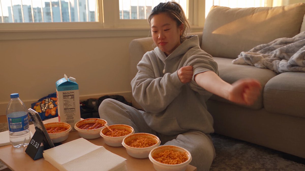Handheld Spicy Food Challenge Vlog