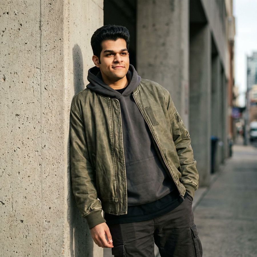 Streetwear Fashion Portrait with Identity Preservation