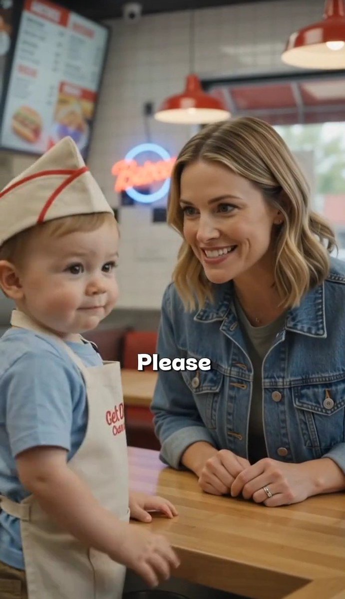 Toddler Fast Food Comedy Still