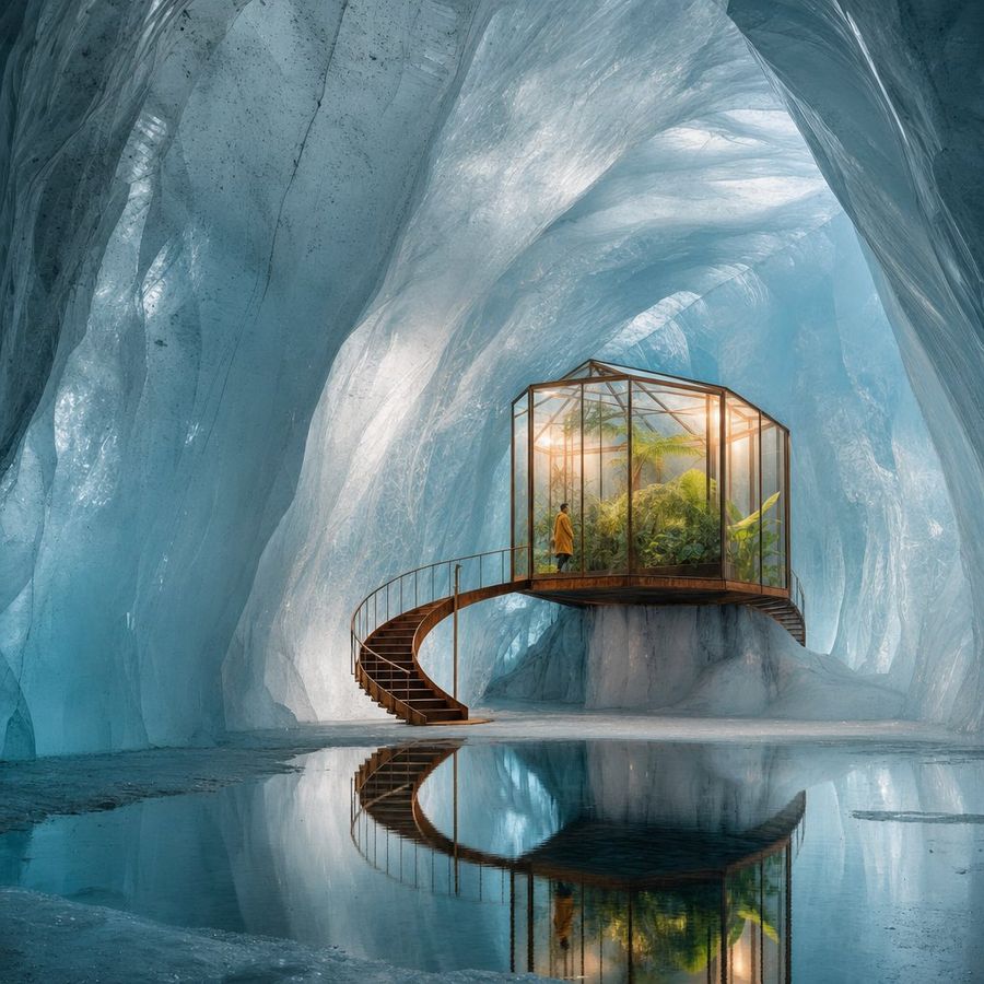 Glacier Greenhouse Concept