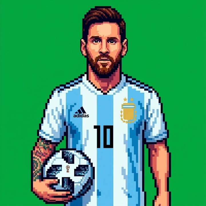 Retro Pixel Art Avatar