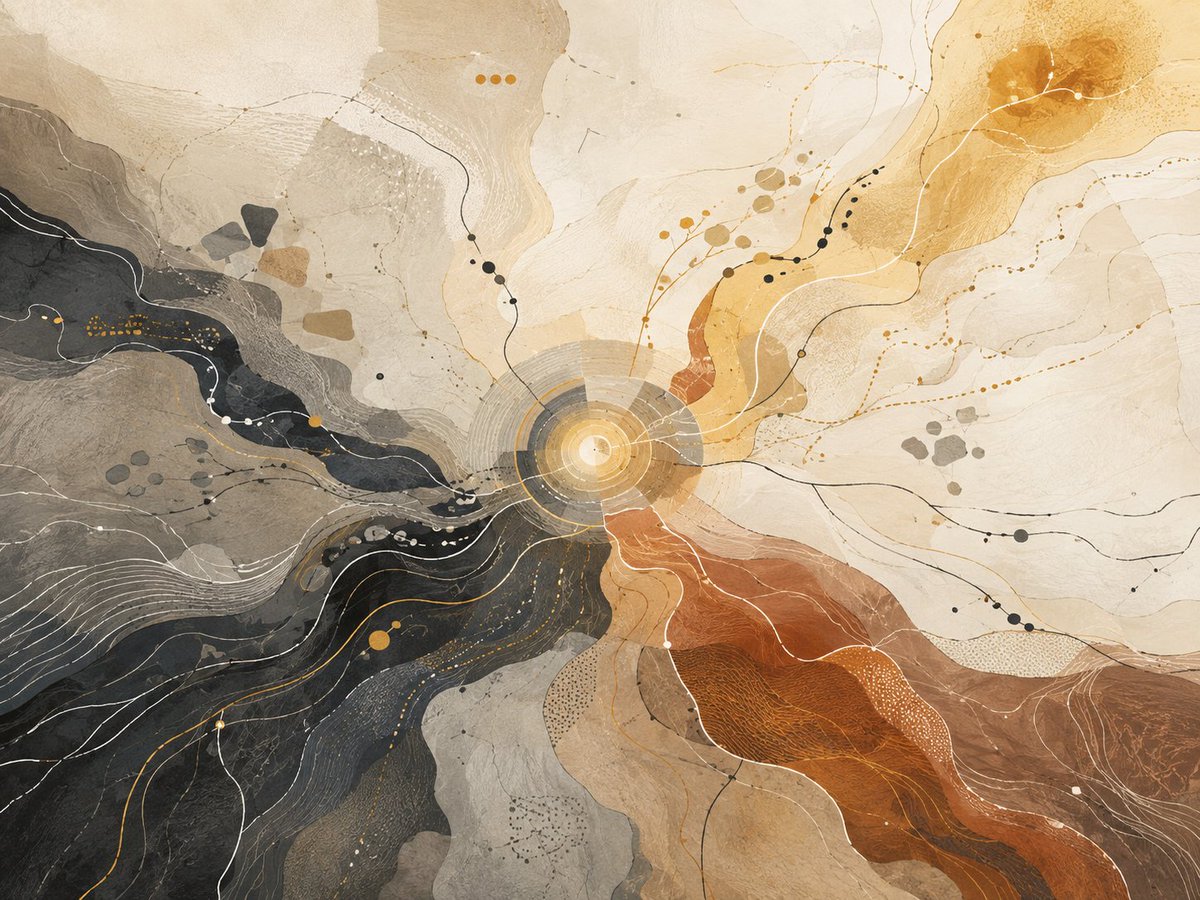 Abstract Topographic Energy Map