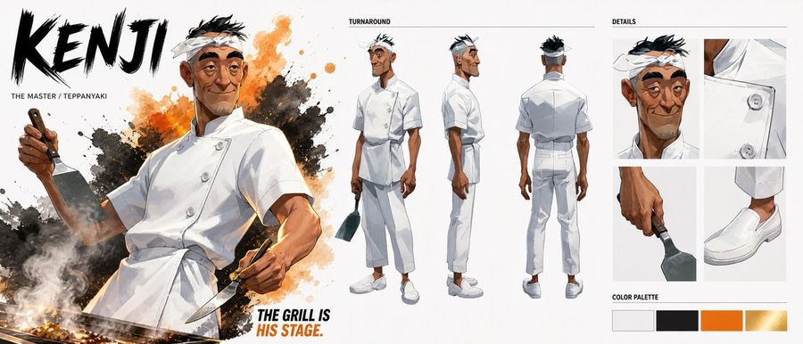 Cinematic Character Sheet