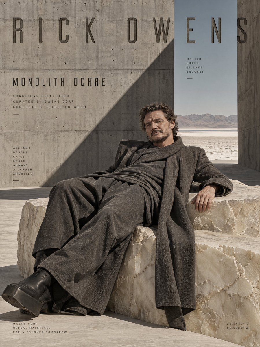 Brutalist Monolithic Architecture Portrait