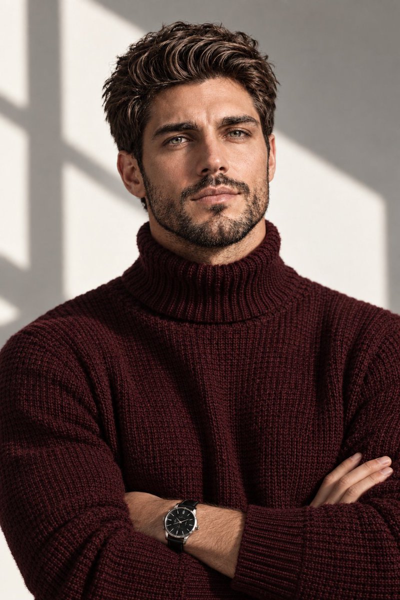 Fashion Menswear Editorial Portrait
