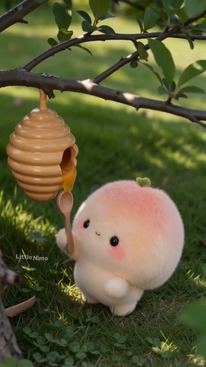 Peach Sprite Honey Drink Animation