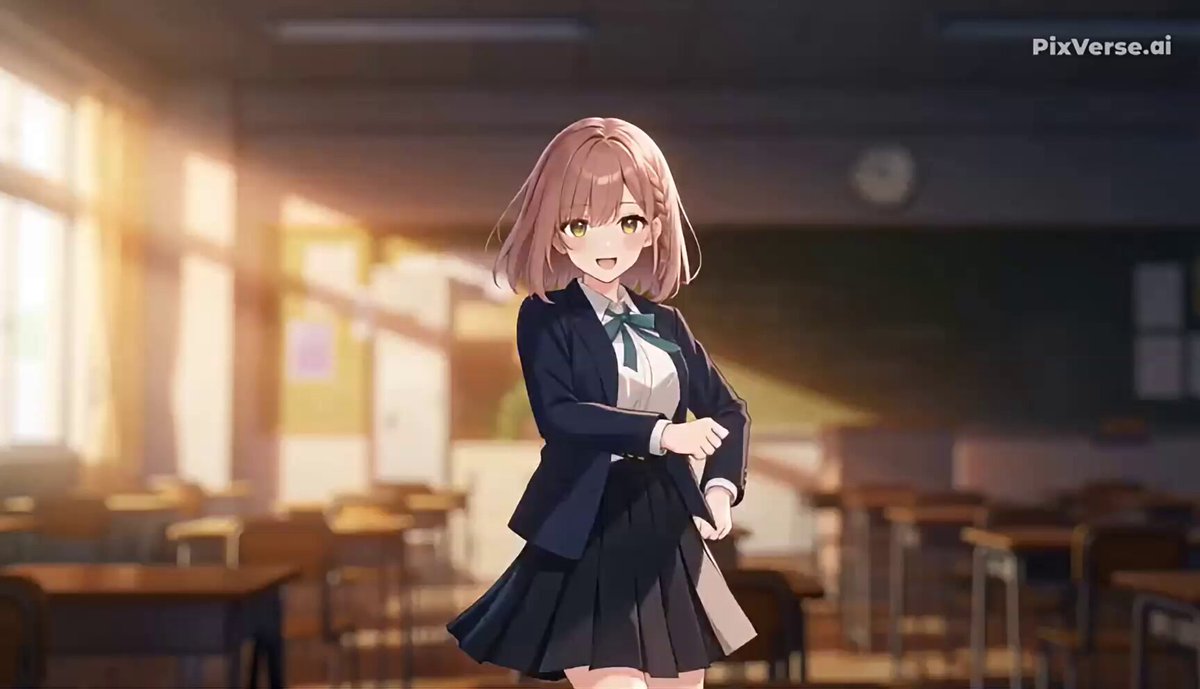 J-Pop Idol Classroom Dance Sequence