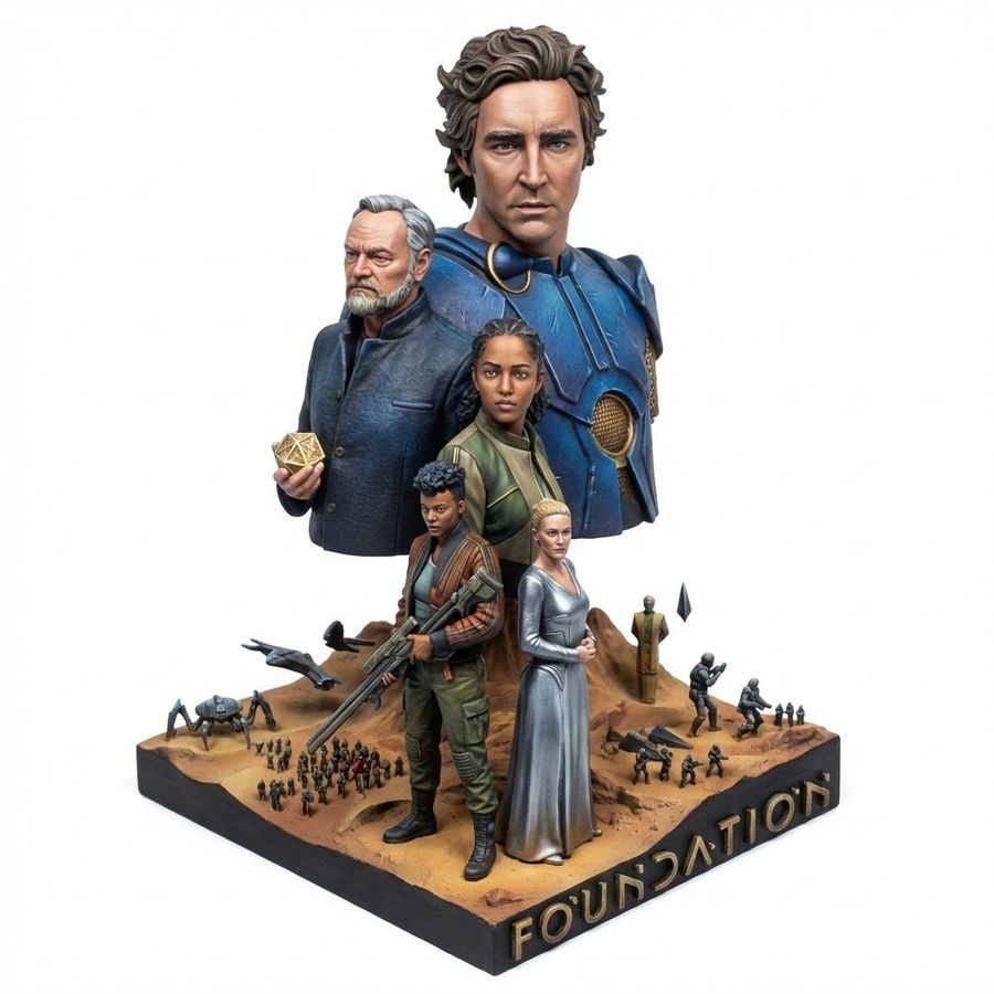 Realistic Miniature Sports Figure Conversion
